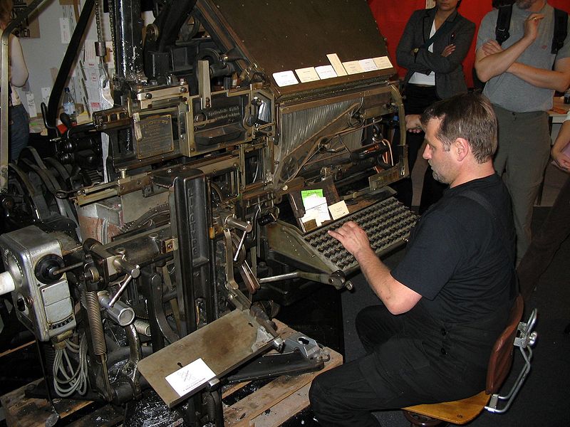 Typesetting Machine