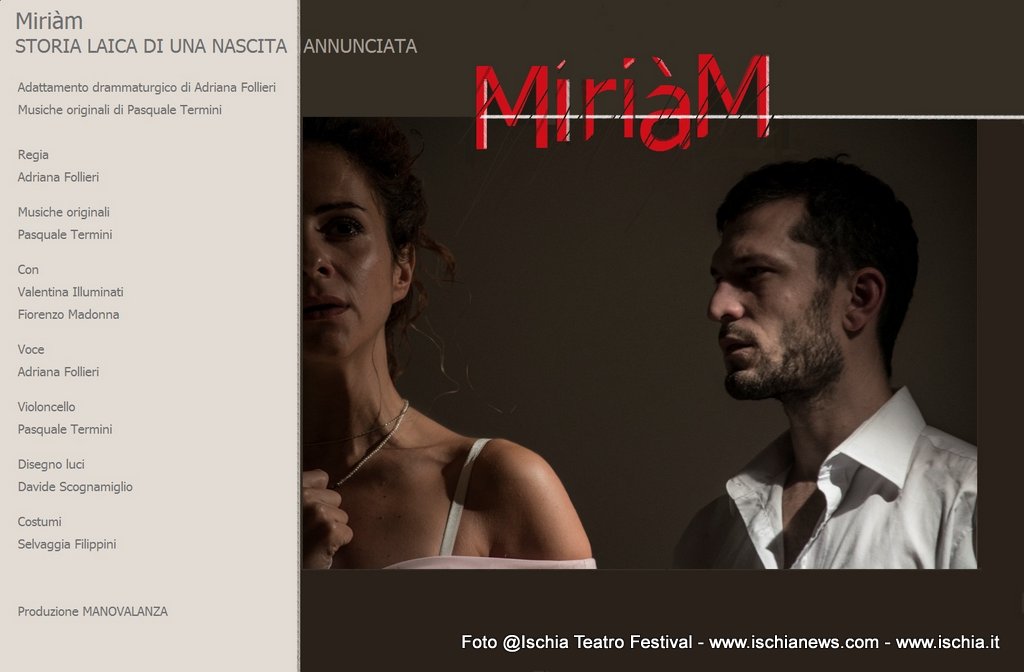 Miriam Ischia Teatro Festival